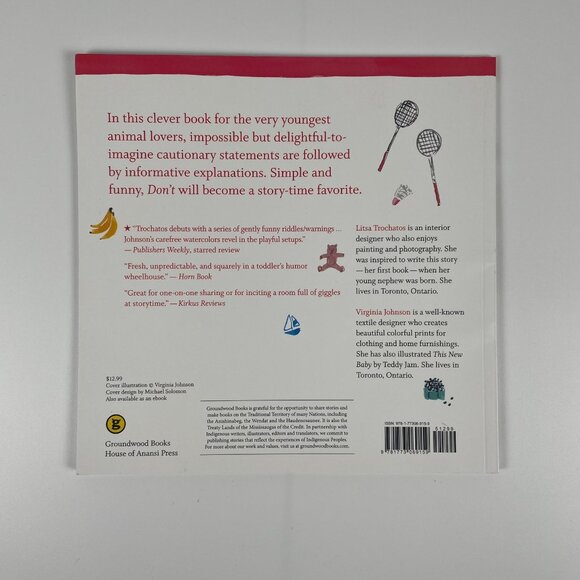 🍋 4/$20  Don't by Litsa Trochatos  | Kids Books Childrens Books - Picture 4 of 5